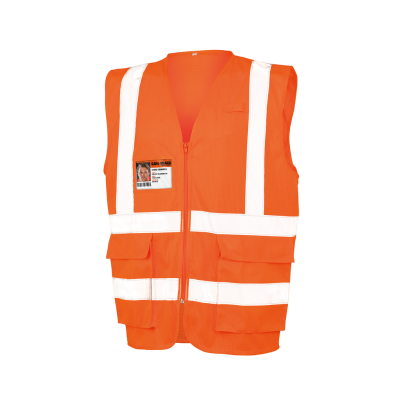 Mesh safety vest